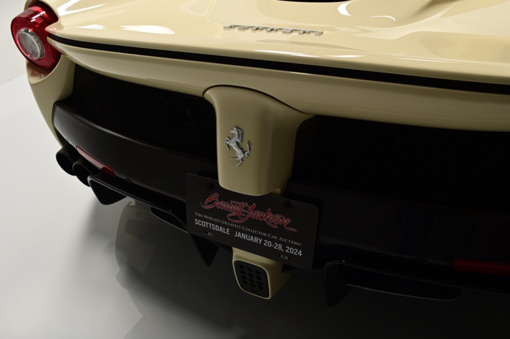 Rear detail of Ferrari LaFerrari.