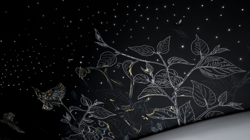 Phantom Centenary starlight headliner embroidery