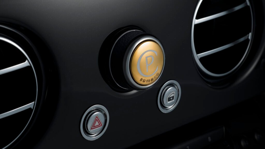 Phantom Centenary gold rotary control dial