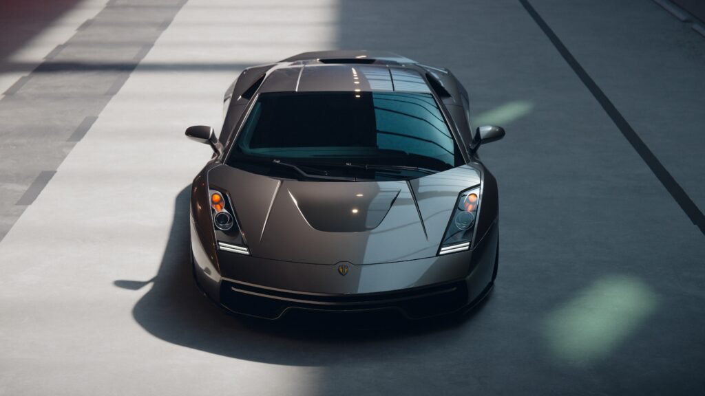 Tedson Etna supercar front view