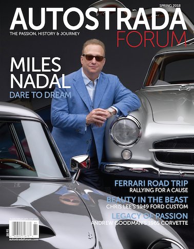 Collector and philanthropist Miles Nadal on the Autostrada Magazing cover.
