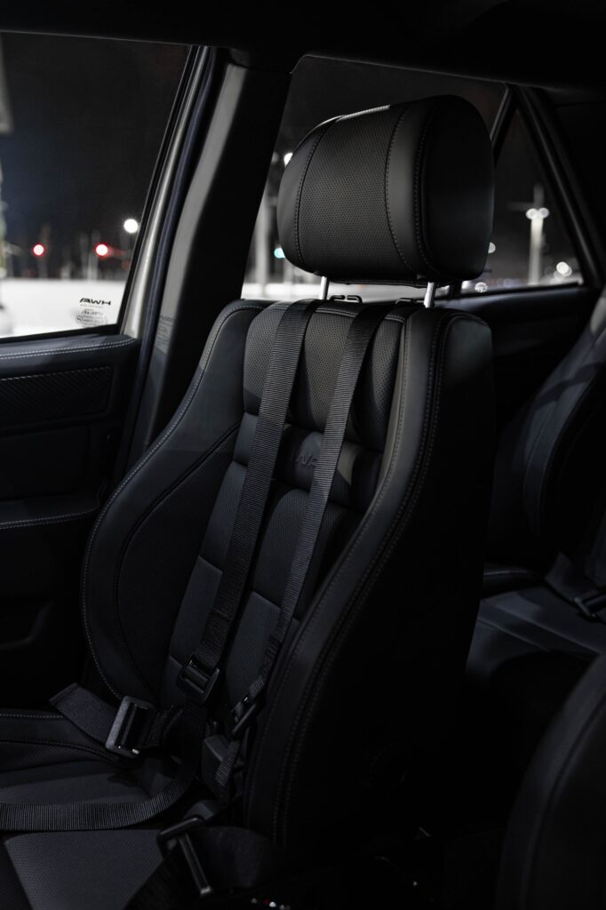 HWA EVO bucket seat interior detail