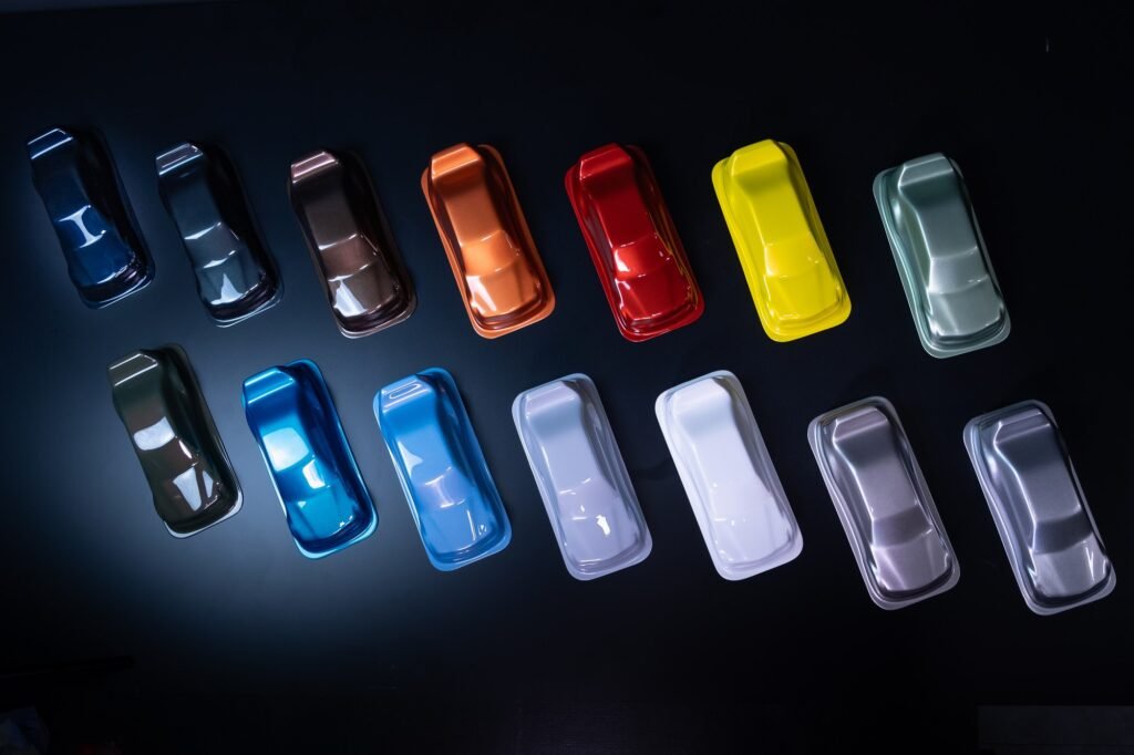 HWA EVO model colour lineup display