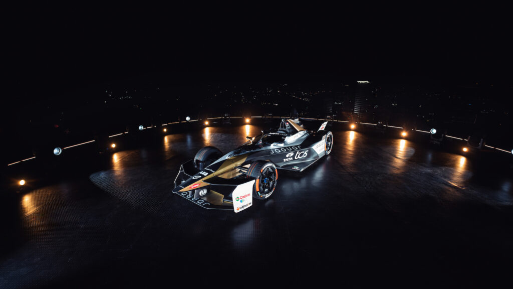 Jaguar TCS Racing I-TYPE 7 Formula E car studio launch São Paulo Season 11