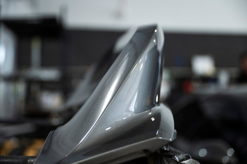 Ducktail close-up on Porsche 911 Carrera GTS