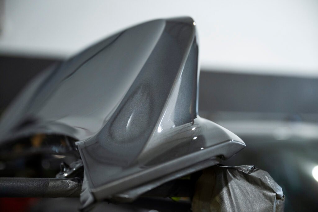Ducktail side detail on Porsche 911 Carrera GTS