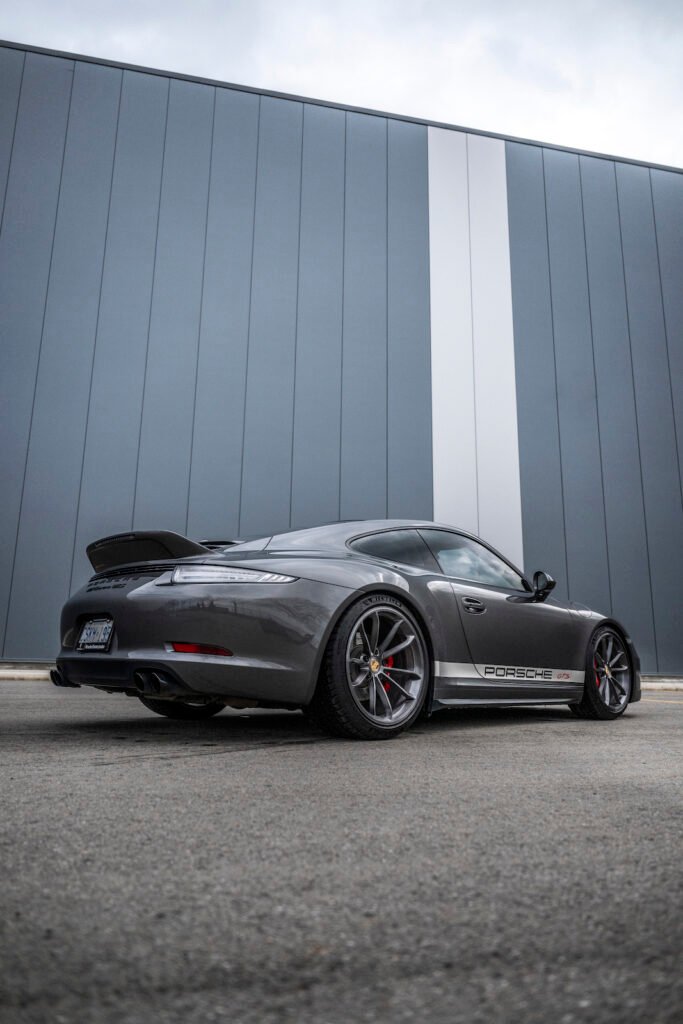 Porsche 911 Carrera GTS side profile outdoors