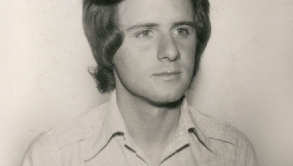 Young Horacio Pagani portrait archival photo