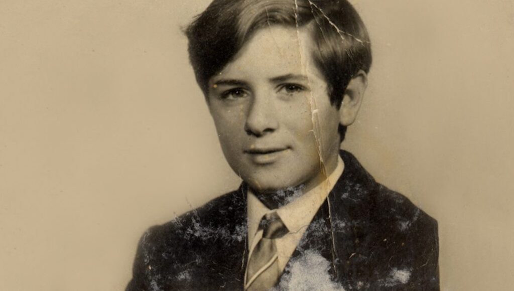 Horacio Pagani school portrait youth photo