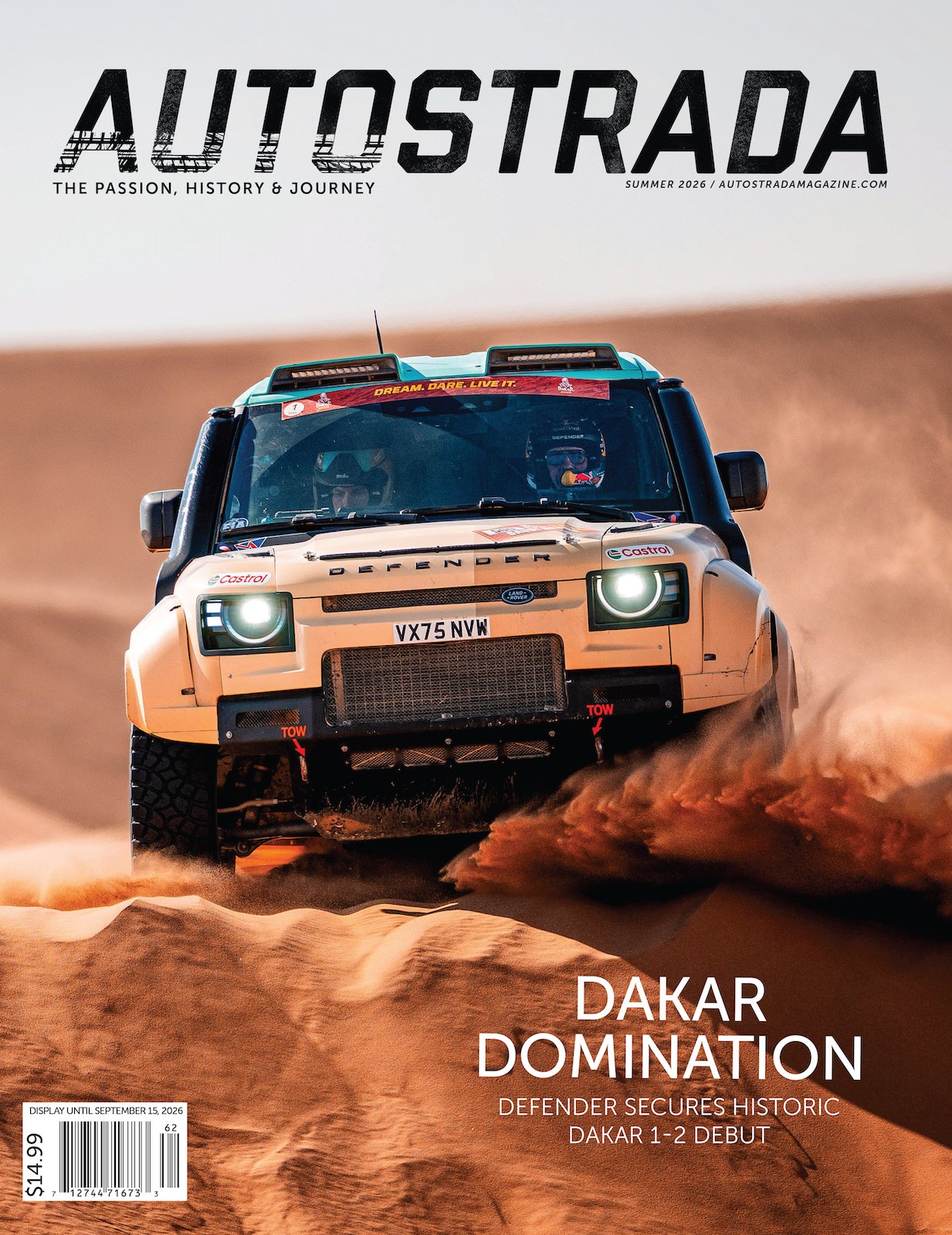 Autostrada June 2026 Cover Dakar Defender